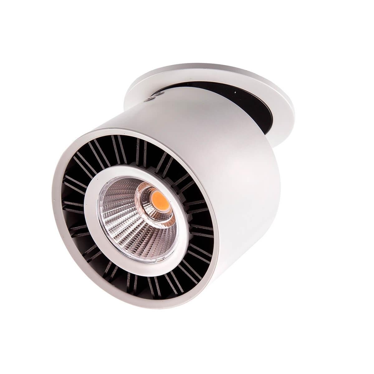 Светильник MJ-Light SL7529 12W WH+BK 3000K встроенный поворотный (9420996)