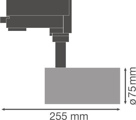 Світильник трековий Ledvance track sp d75 25 W 3000K 90ra nfl Білий (4058075113442) - фото 4