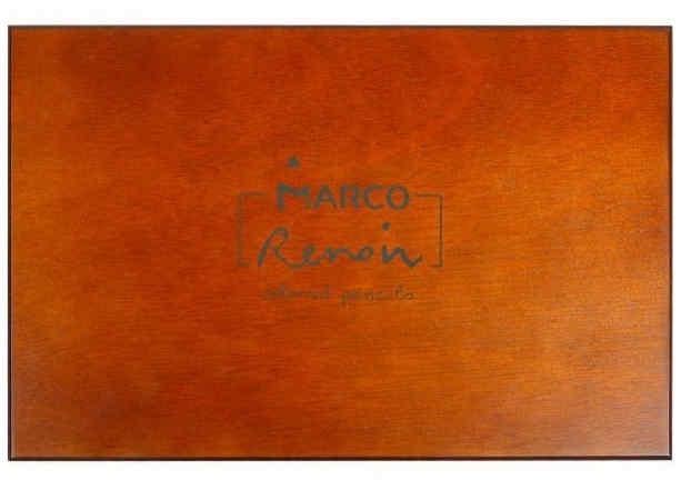 Набор цветных карандашей Marco Renoir 72 цвета в деревянном пенале - фото 2