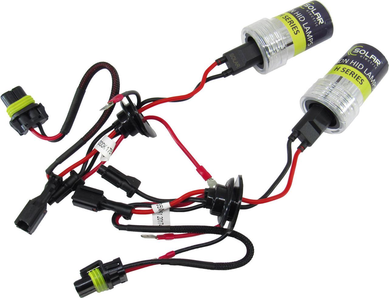 Лампочка ксеноновая Solar H7 PX26d 85V-35 Вт 5000K Ceramic 2 шт. (1751)