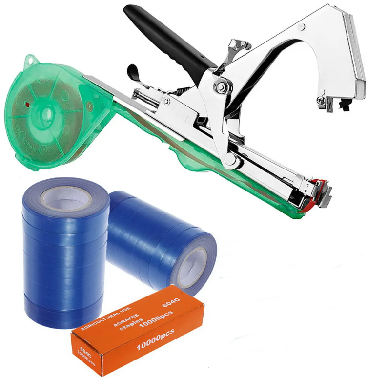 Набор для подвязки растений степлер TAPETOOL/лента 150 мкм 700 м/скобы Набор для подвязки растений степлер TAPETOOL/лента 150 мкм 700 м/скобы