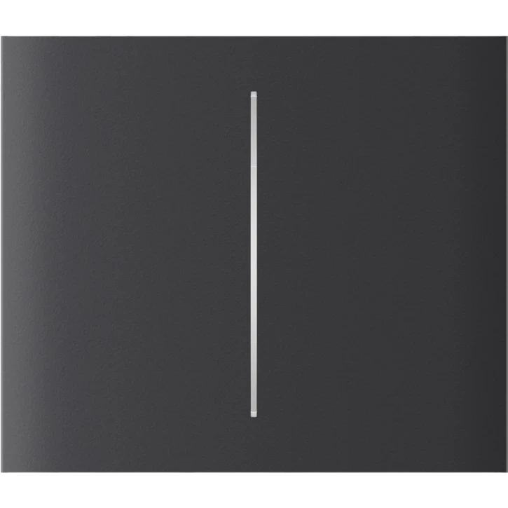 Кнопка центральна для двоклавішного вимикача Ajax CenterButton 2-gang vertical Graphite (2890076245)