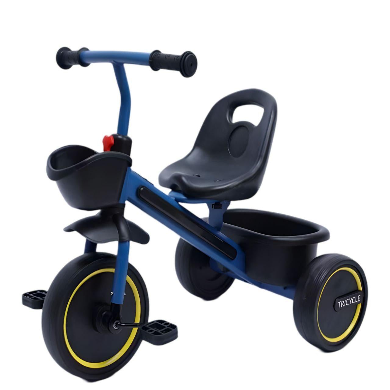 Велосипед детский трехколесный Turbo Trike MT 1054-4 колеса EVA 10/8 корзины спереди и сзади (25932874)