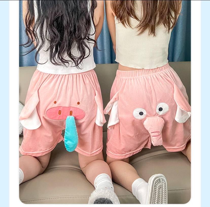 Шорти піжамні Свинка М Рожевий (812457) - фото 2 Шорти піжамні Свинка М Рожевий (812457) - фото 2