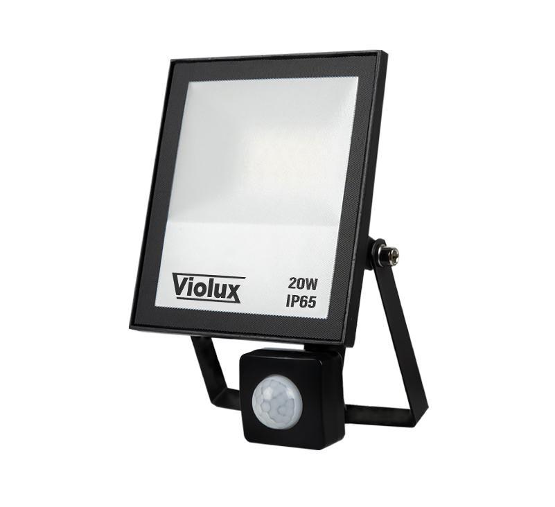 Прожектор светодиодный Violux NORD-S с датчиком движения 20W SMD 1700 Lm 6000K IP65 (27803117)