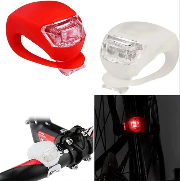 Мигалки LED для велосипеда CR2032 2 батарейки 2 шт. 11х3 см (VL97735) - фото 5 Мигалки LED для велосипеда CR2032 2 батарейки 2 шт. 11х3 см (VL97735) - фото 5