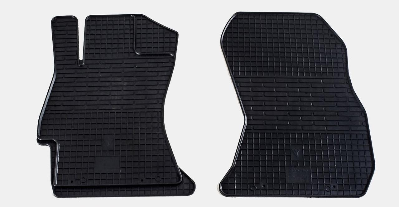 Коврики резиновые Stingray для Subaru Impreza 12-/Forester 12-/Legacy 06-/12-/Outback 06-/12-/XV 12- передние 2 шт. (1029012)