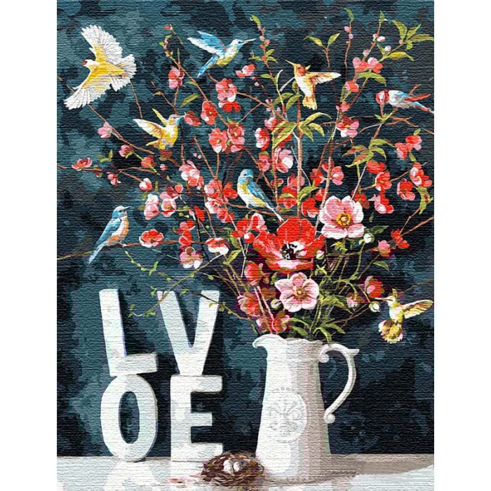 Картина по номерам С любовью big 50х65 см (KHO13119)