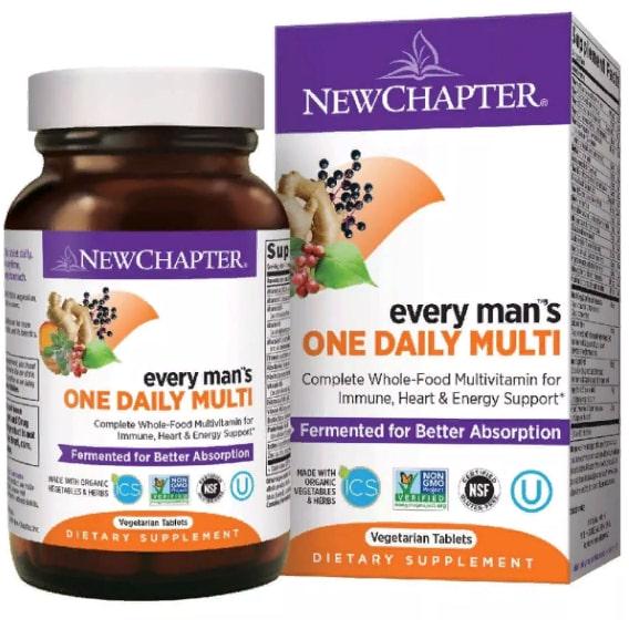 Вітамінно-мінеральний комплекс New Chapter Every Man's One Daily Multi 24 Veg Tabs (NC0326)