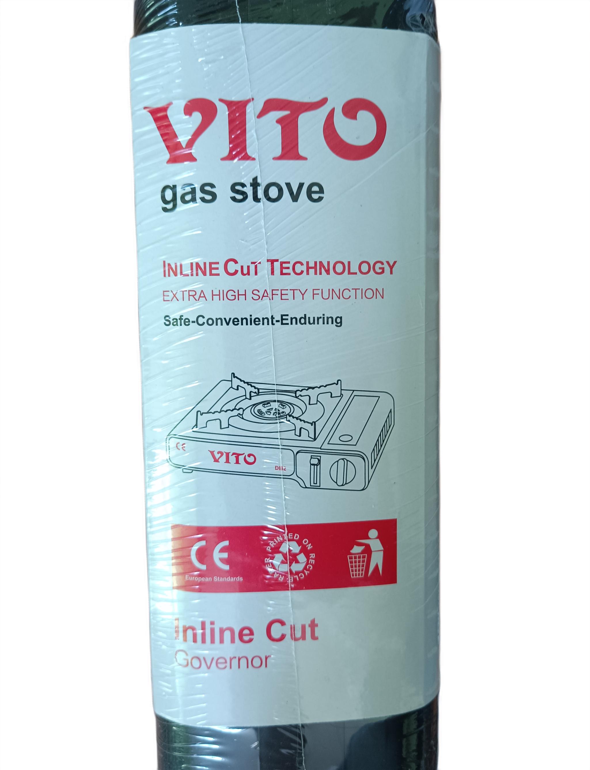 Газовая плита Vito портативная Черный (10943132) - фото 3 Газовая плита Vito портативная Черный (10943132) - фото 3