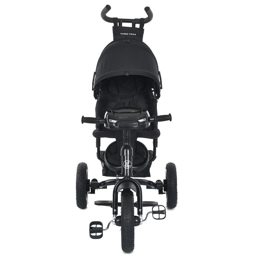 Дитячий велосипед триколісний Turbo Trike MT 1006 гумові колеса Чорний (723274570) - фото 2 Дитячий велосипед триколісний Turbo Trike MT 1006 гумові колеса Чорний (723274570) - фото 2