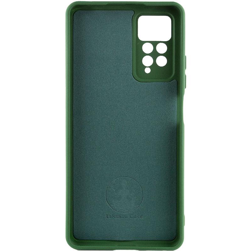 Противоударный Чехол Silicone Cover Lakshmi Full Camera (A) для Xiaomi Redmi Note 11 Pro 4G/5G / 12 Pro 4G Зеленый / Dark green - фото 2