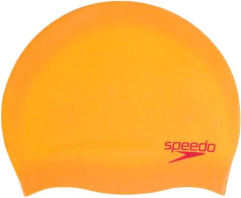 Шапочка для плавания Speedo Moulded Silc Cap Ju Onesize детская 8-709904121 Orange (5053744486413)