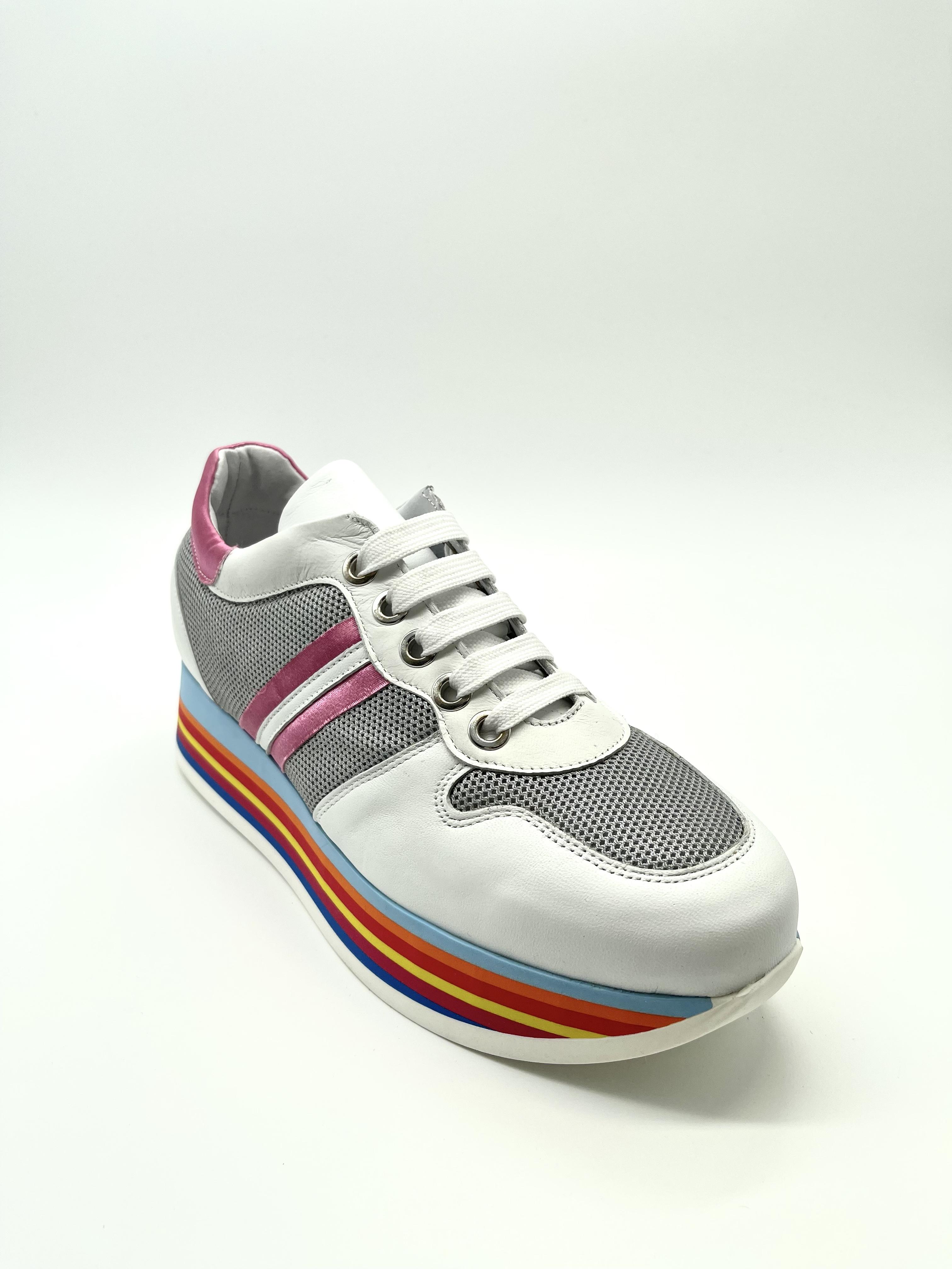 Кроссовки женские NilaNila 6001 36р. Белый/Комбинированный