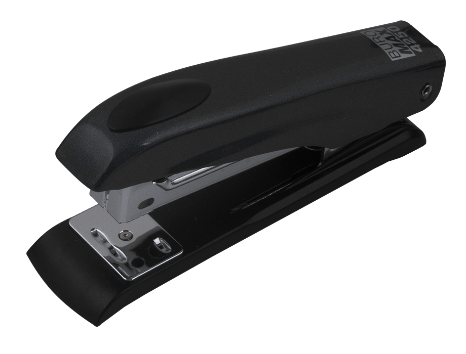 Степлер Buromax скобы №24/26 до 20 листов металлический Черный (BM.4250-01)