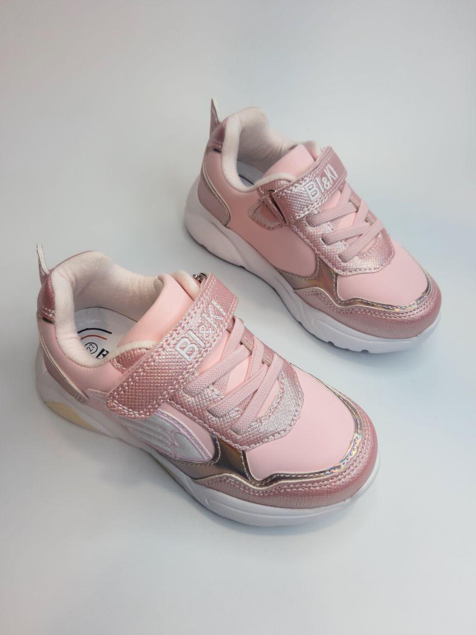 Кросівки для дівчинки Bi&Ki р. 30 19,3 см Рожевий (01236 B) - фото 2 Кросівки для дівчинки Bi&Ki р. 30 19,3 см Рожевий (01236 B) - фото 2