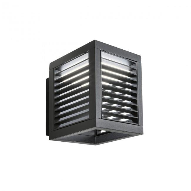 Бра уличное Redo Xiera Ap Grille LED Smd 10 W Ip54 Bk 3000K 5.1.2 (9566)