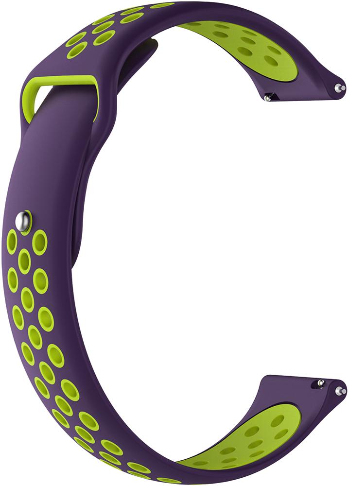 Ремешок Sport для Amazfit Bip 3 Violet/Green (27995-21) - фото 2