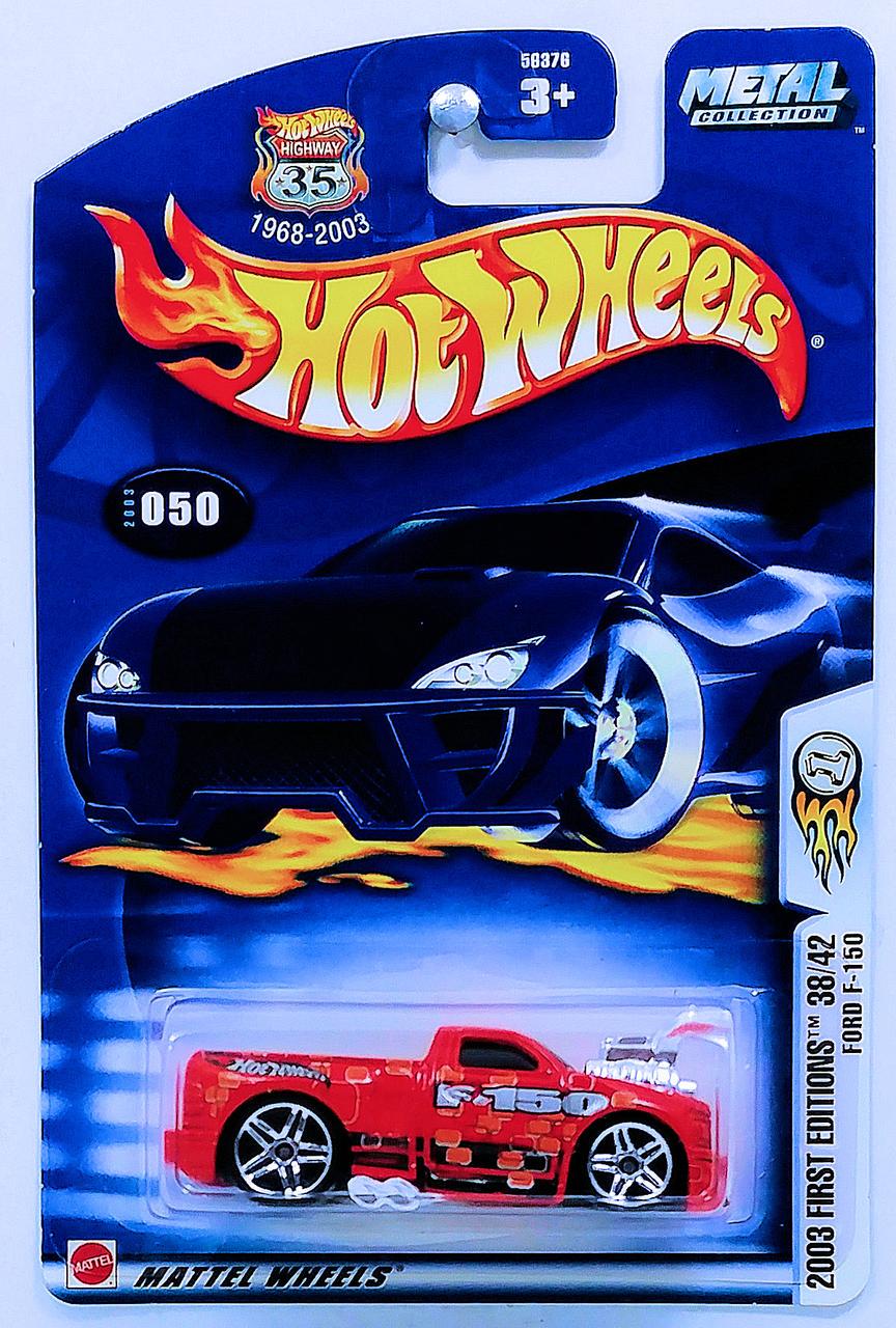 Іграшкова машинка Hot Wheels Ford F-150 2003 First Editions №050 (56376)