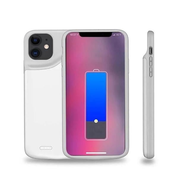 Чехол-аккумулятор AmaCase для iPhone 11 Белый - фото 3