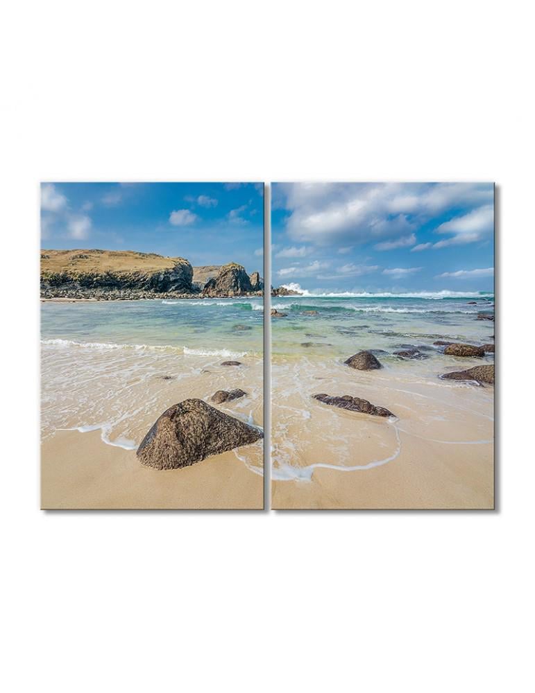 Картина модульная Приключение не за горами 2 модуля 120x180 см