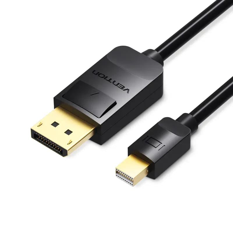 Кабель Vention MiniDisplayPort - DisplayPort M/M 3 м V1.2 Black (HAABI)