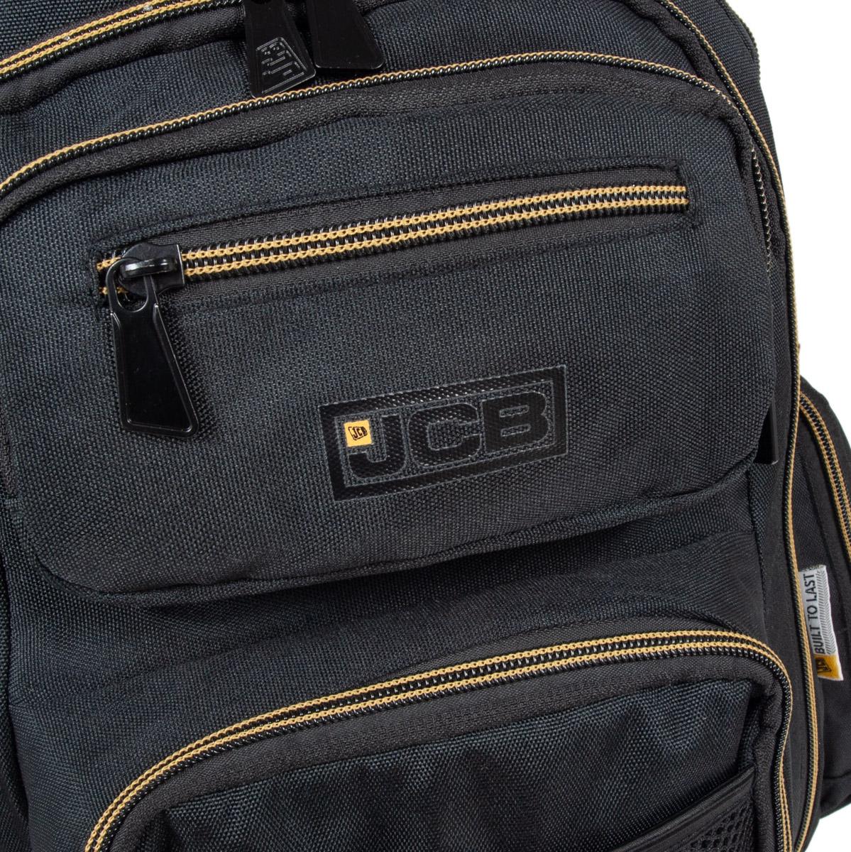 Городской рюкзак JCB BP22 Black/Yellow - фото 4 Городской рюкзак JCB BP22 Black/Yellow - фото 4