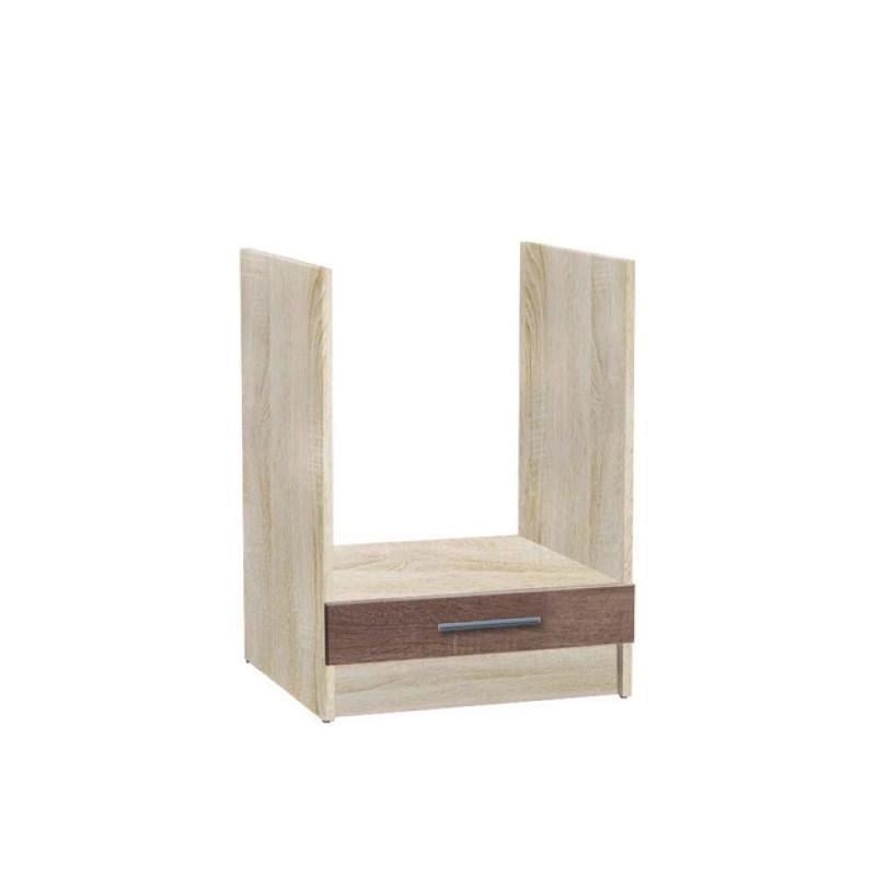 Кухонный модуль Эверест Эко 60 Низ Духовка 600х456х820 мм Сонома/Трюфель (ЕКО-350)