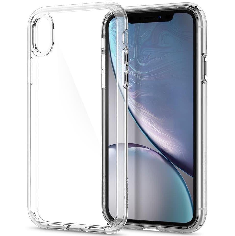 Прозорий чохол накладка Spigen Hybrid Ultra for iPhone Xr, Clear (063CS25115)