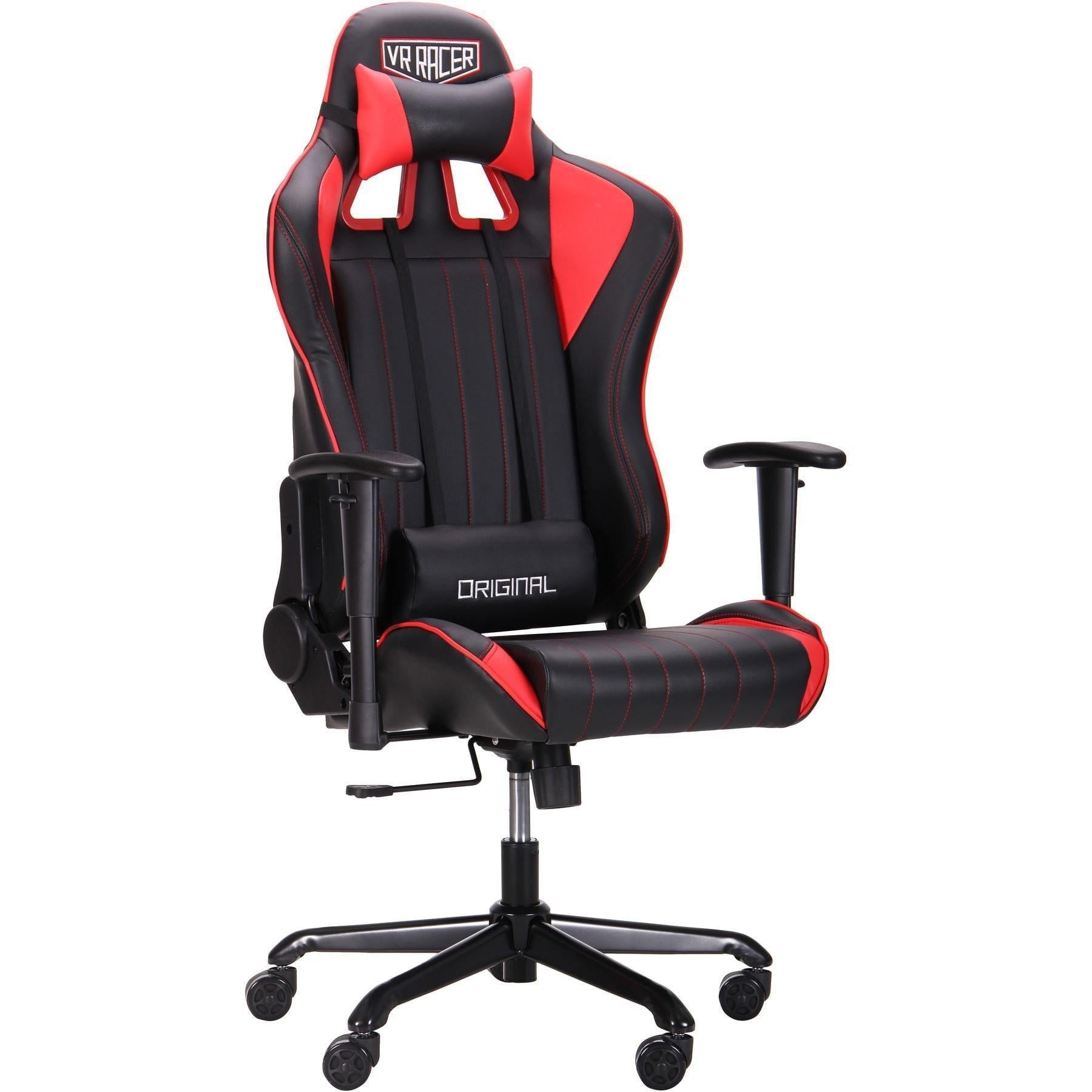 Крісло геймерське AMF VR Racer Shepard Black/Red (00003)
