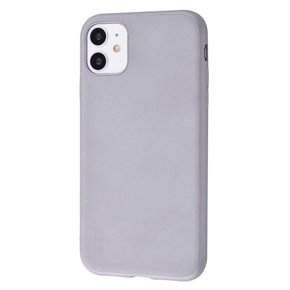 Чохол X-Level Style Series TPU для iPhone 11 Silver