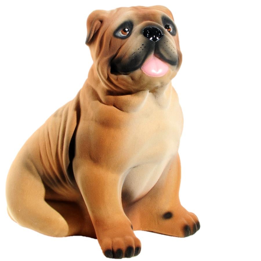 Статуетка-скарбничка собака Бульдог 21х31х32 см (1583)