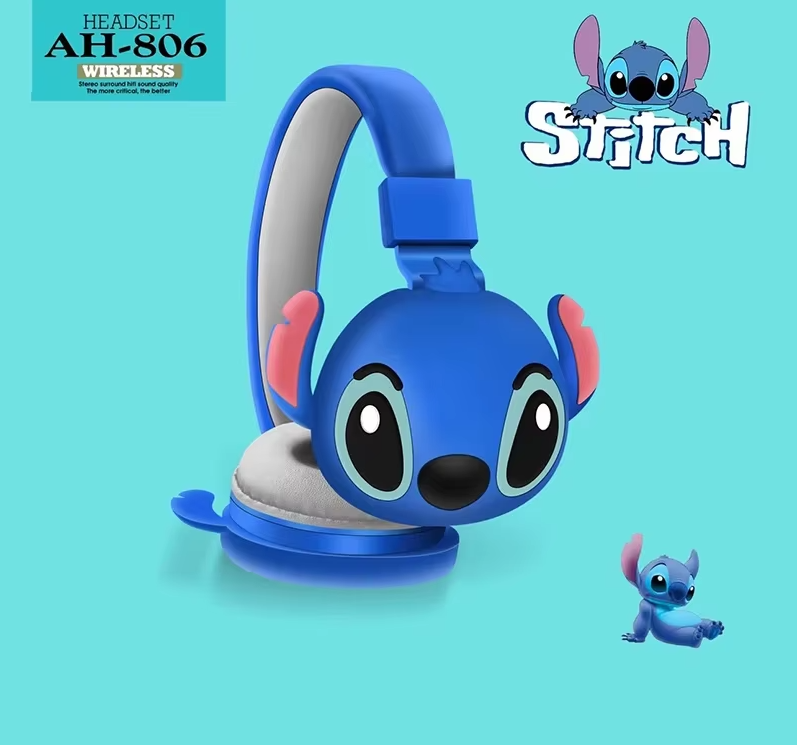 Наушники беспроводные Stitch Bluetooth (AH-806) - фото 10 Наушники беспроводные Stitch Bluetooth (AH-806) - фото 10