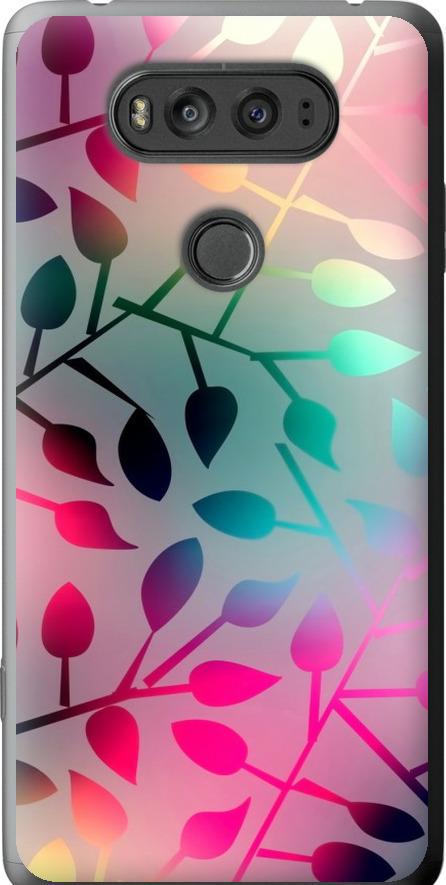 Чехол на LG V20 Листья (2235t-787-42517) Чехол на LG V20 Листья (2235t-787-42517)