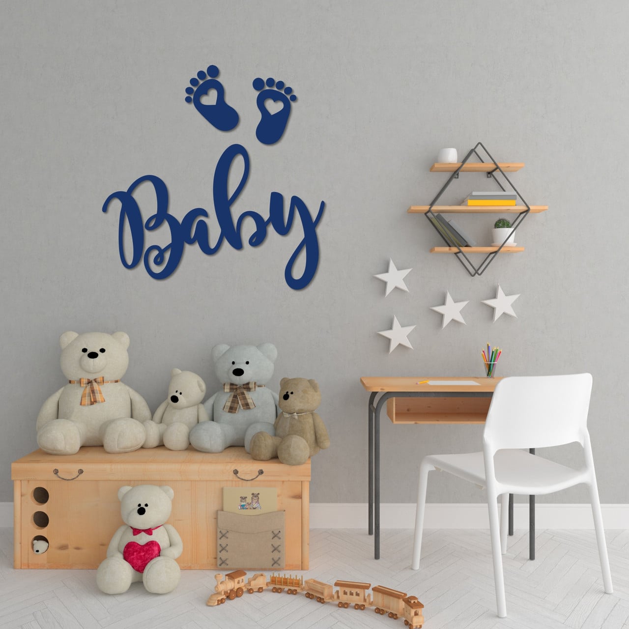 Декор настінний "Baby" дерев'яний