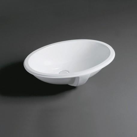 Умивальник врізний Simas Lavabo Nevada S53 580x435x220 мм Білий (83243) - фото 3 Умивальник врізний Simas Lavabo Nevada S53 580x435x220 мм Білий (83243) - фото 3