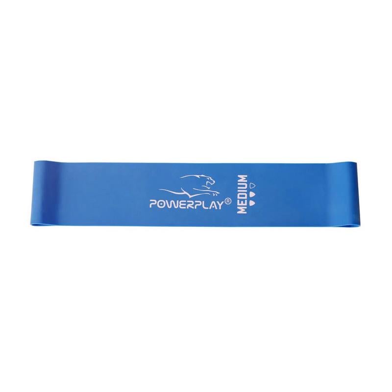 Резинка для фитнеса латексная PowerPlay Loop Band 4114 Medium 7,5 кг Синий Резинка для фитнеса латексная PowerPlay Loop Band 4114 Medium 7,5 кг Синий