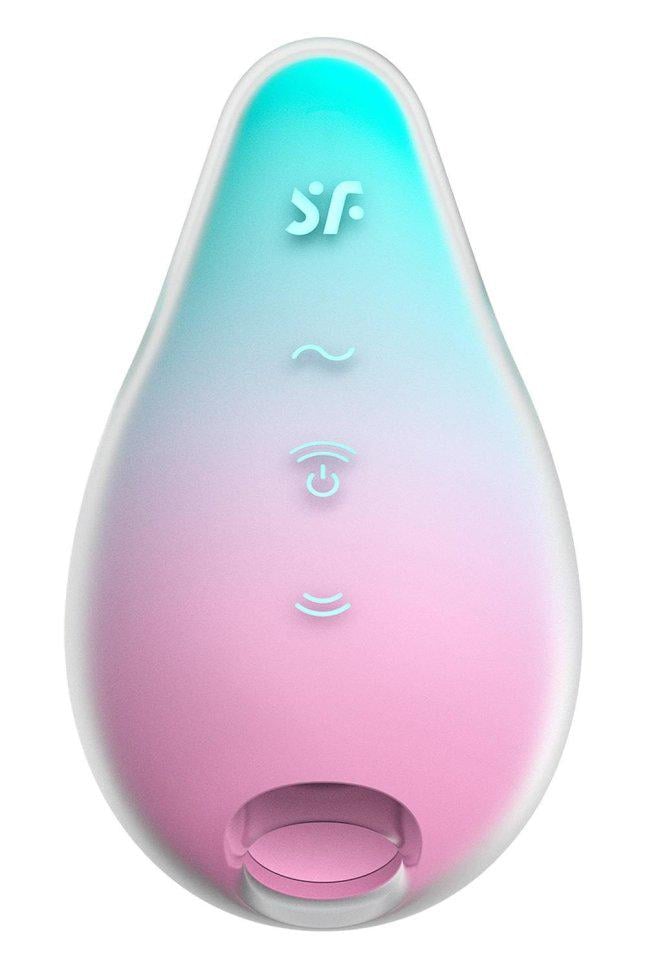 Вибратор вакуумный Satisfyer Mermaid Vibes Мятно-розовый (38025707)