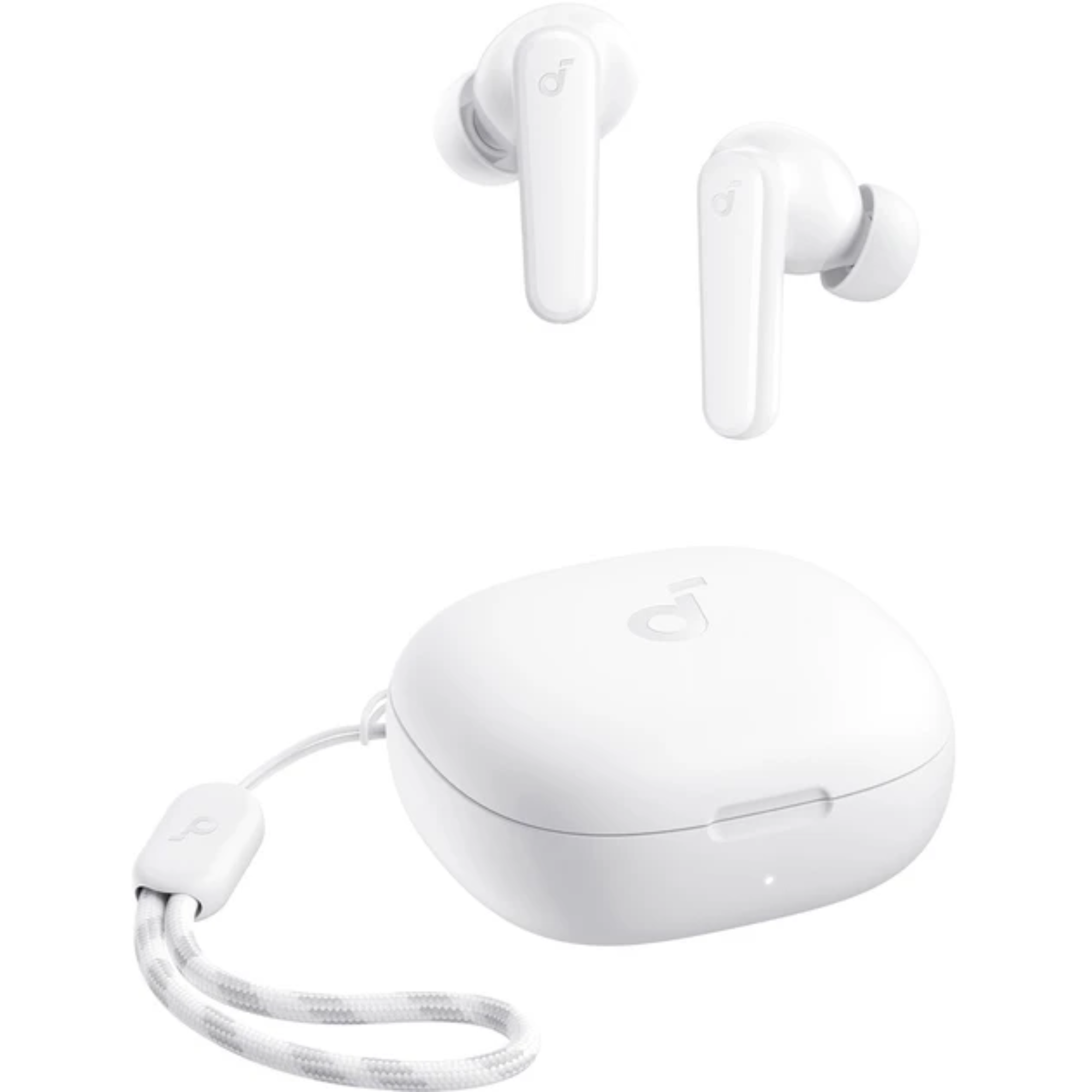 Наушники Anker SoundCore R50i P20i TWS Bluetooth с 10 мм динамиками и автономностью до 30 ч White