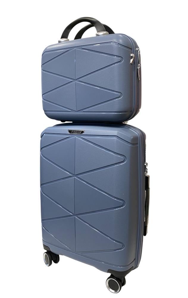 Комплект чемоданов Madisson Snowball 51304/S+VA Серый (31219038)