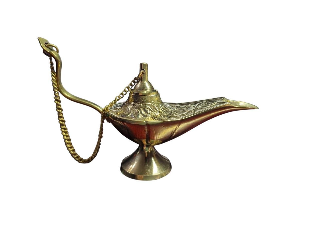 Лампа Алладина 12х6,5х4,5 см Золотистый Лампа Алладина 12х6,5х4,5 см Золотистый