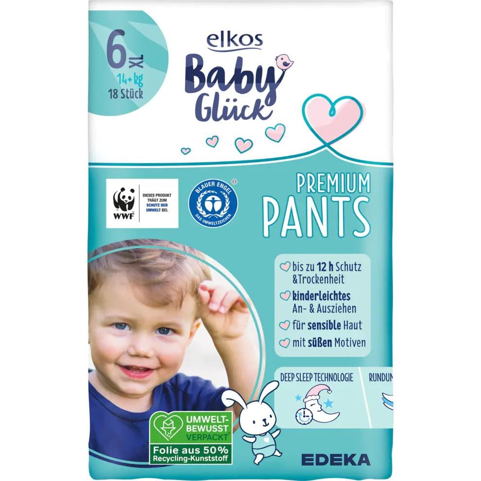 Подгузники-трусики Elkos Baby Glück Premium 6 14+ кг 18 шт. - фото 1