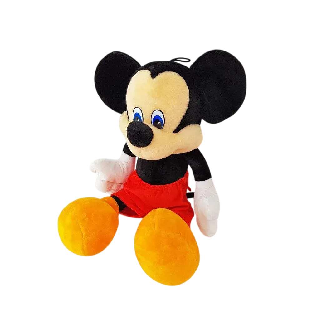 Мягкая игрушка Weber Toys Микки Маус из велюра и искусственного меха 85 см Красно-черный (150-98-WT113)