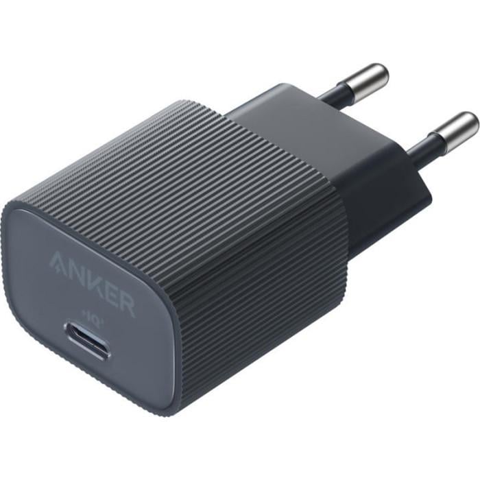 Зарядное устройство сетевое Anker PowerPort 511 Nano IV 30W USB-C PD PowerIQ Black (A2337G11)