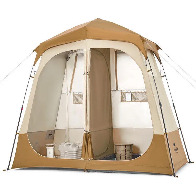 Намет санітарний Shower Tent 210T NH22ZP006 Коричневий