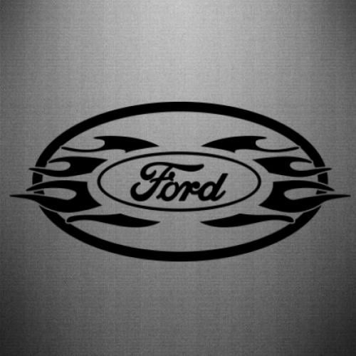 Наклейка Fire ford 35x16,4 см (26585083)
