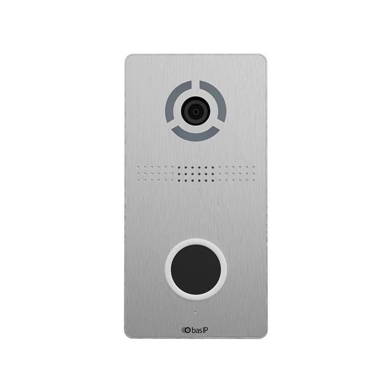 Панель виклику IP BAS-IP AV-05SD з безконтактною кнопокою виклику Silver (302668)