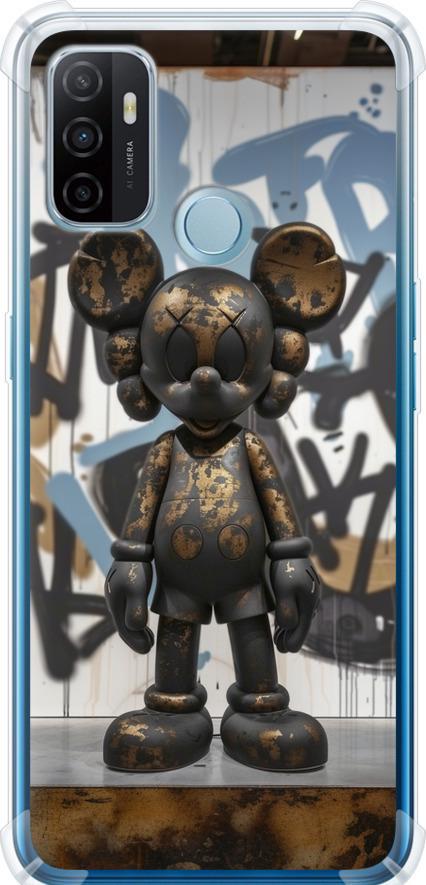 Чехол на Oppo A53 Bronze kaws v2 (6098sp-568-42517)