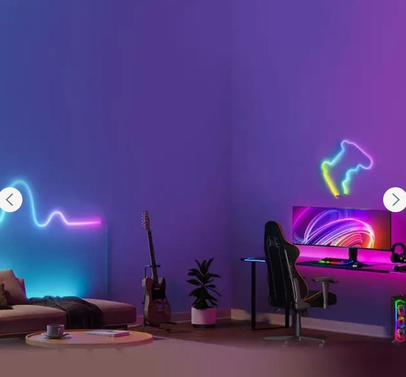 Світлодіодна неонова стрічка USB з керуванням від телефону SFK-11 Bluetooth RGB 5 м - фото 6 Світлодіодна неонова стрічка USB з керуванням від телефону SFK-11 Bluetooth RGB 5 м - фото 6