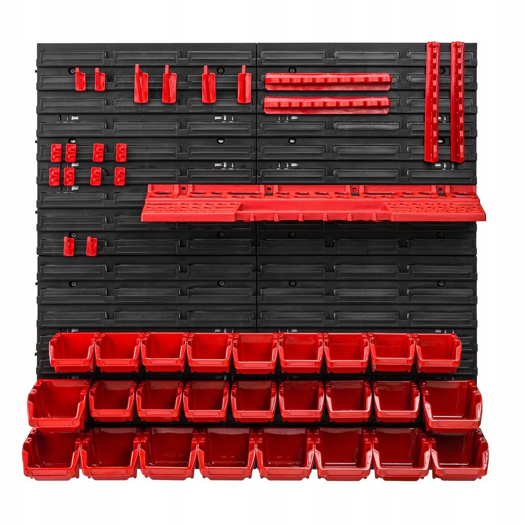 Панель настінна для інструментів Kistenberg 78х78 см 26 контейнерів (MIX534)